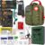 EVERLIT Advanced Trauma Kit, CAT GEN-7 Tourniquet, TCCC Compliant, Mil-Spec Nylon Laser Cut Pouch with 36″ Splint, Military Combat Tactical IFAK for Emergency Bleeding Control
