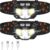 LHKNL Headlamp Flashlight, Lumen Ultra-Light Bright LED Rechargeable Headlight with White Red Light, 2-Pack Waterproof Motion Sensor Head Lamp,8 Modes for Outdoor Camping Running Hiking Fishing