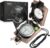 Anbte Compass Hiking Survival, IP65 Waterproof Metal Compass with Sighting Clinometer and Carry Bag, Multifunctional, Professional, for Camping Hunting Hiking Navigation