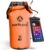 Earth Pak Waterproof Dry Bag – Roll Top Waterproof Backpack Sack Keeps Gear Dry for Kayak with Waterproof Phone Case