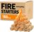 150 PCS Fire Starter for Fireplace, Waterproof – Natural Fire Starters, for BBQ, Pizza Oven, Fire-Pit, Campfires, Camping Charcoal Starter, Quick Light Wood Charcoal Firestarter
