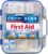 First Aid Only 91247 OSHA-Compliant First Aid Kit, All-Purpose 100-Person Emergency First Aid Kit for Business, Worksite, Home, and Car, 335 Pieces, Multicolored