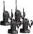 pxton Walkie Talkies Long Range for Adults with Earpieces,16 Channel Walky Talky Rechargeable Handheld Two Way Radios with Flashlight Li-ion Battery and Charger（4 Pack）