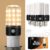 Neporal BlazeMax Battery Operated Light Bulb Bright, Rechargeable Light Bulbs with Remote and Time for Lamp and Sconce, Socket USB Rechargeable, Wide Dimming Range Battery Powered Light Bulb Home