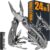 24-in-1 Multitool with Knife, Pliers & 11 Bits Sharp Stainless Steel – Multi Tool for Men – Ideal Gear with Tools for Camping Hiking, Survival, EDC – Best Gifts for Husband Boyfriend 2238