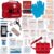 Surviveware 184 Pcs Comprehensive Waterproof Premium Survival First Aid Kit – Medical Emergency Kit for Travel Camping Gear, Home Essentials & Outdoor Emergencies – Survival Kit