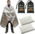 Sierra Madre Emergency Mylar Thermal Space Blanket for Survival – Waterproof Safety Shelter Retains 90% Body Heat – Ultralight & Compact Gear for Camping, First Aid & Prepper Supplies