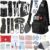 Survival Kit, 250pcs Survival Tools Tactical Gear and Trauma Bag, Survival First Aid Kit with Molle Crossbody Bag & Emergency Tent for Earthquake, Bug Out, Outdoor Adventure, Gifts for Christmas Men