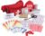 Ever Ready First Aid, Fanny Pack/Hip Pack, Fully Stocked First Aid Kit with Adult & Infant CPR Combo Masks (72 Piece Set)
