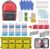 Ready America 70380 72 Hour Emergency Kit, 4-Person, 3-Day Backpack, Includes First Aid Kit, Survival Blanket, Emergency Food Portable Disaster Preparedness Go-Bag for Earthquake, Fire, Flood