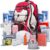 Blue Seventy-Two – Pro Series – Red Deluxe 72 Hour Emergency Backpack Survival Kit for 1 Person | Survival Kits for Emergencies (Includes Water Tablets)
