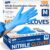 Supmedic Medical Soft Max™ Nitrile Exam Gloves, 100 Count Latex-Free Powder-Free Non-Sterile Food Safe Disposable Glove, Blue